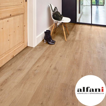 SPC effetto legno in ingresso in offerta